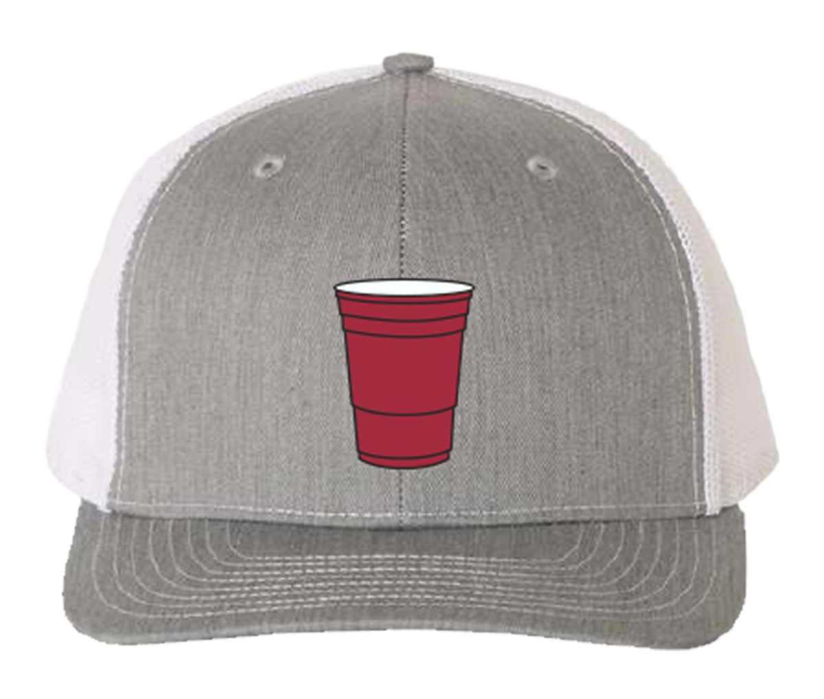Red Cup Trucker Hat - Richardson 112 - Adjustable - OSFM