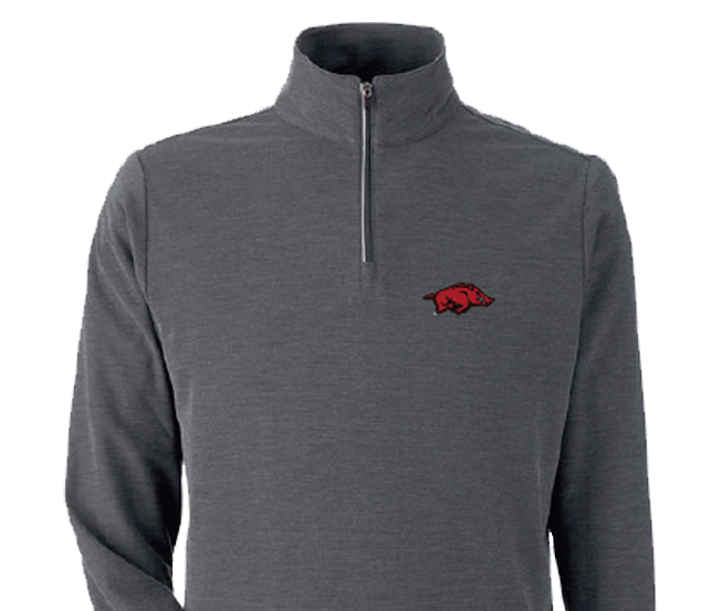 Arkansas Razorbacks 1/4 Zip Pullover