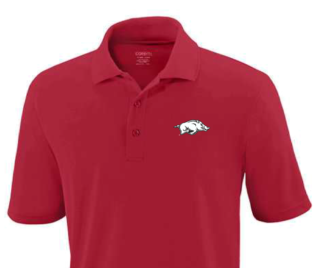Arkansas Razorbacks Mens Polo