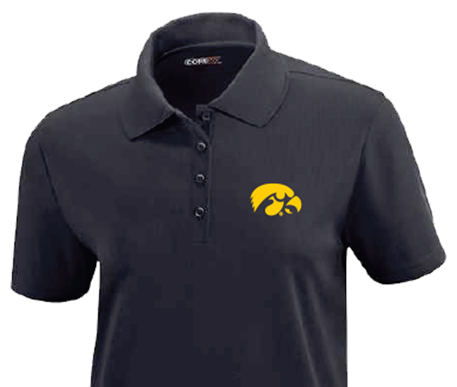 Iowa Hawkeyes Womens Polo