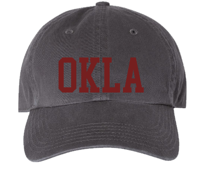 OKLA(homa) Dad/Mom Hat - Richardson 320 - Adjustable