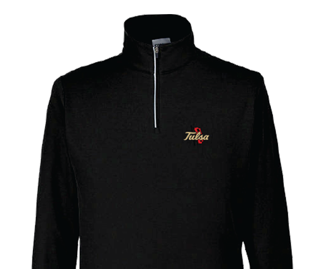 Tulsa Golden Hurricane 1/4 Zip Pullover