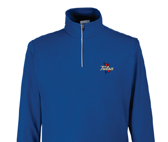 Tulsa Golden Hurricane 1/4 Zip Pullover