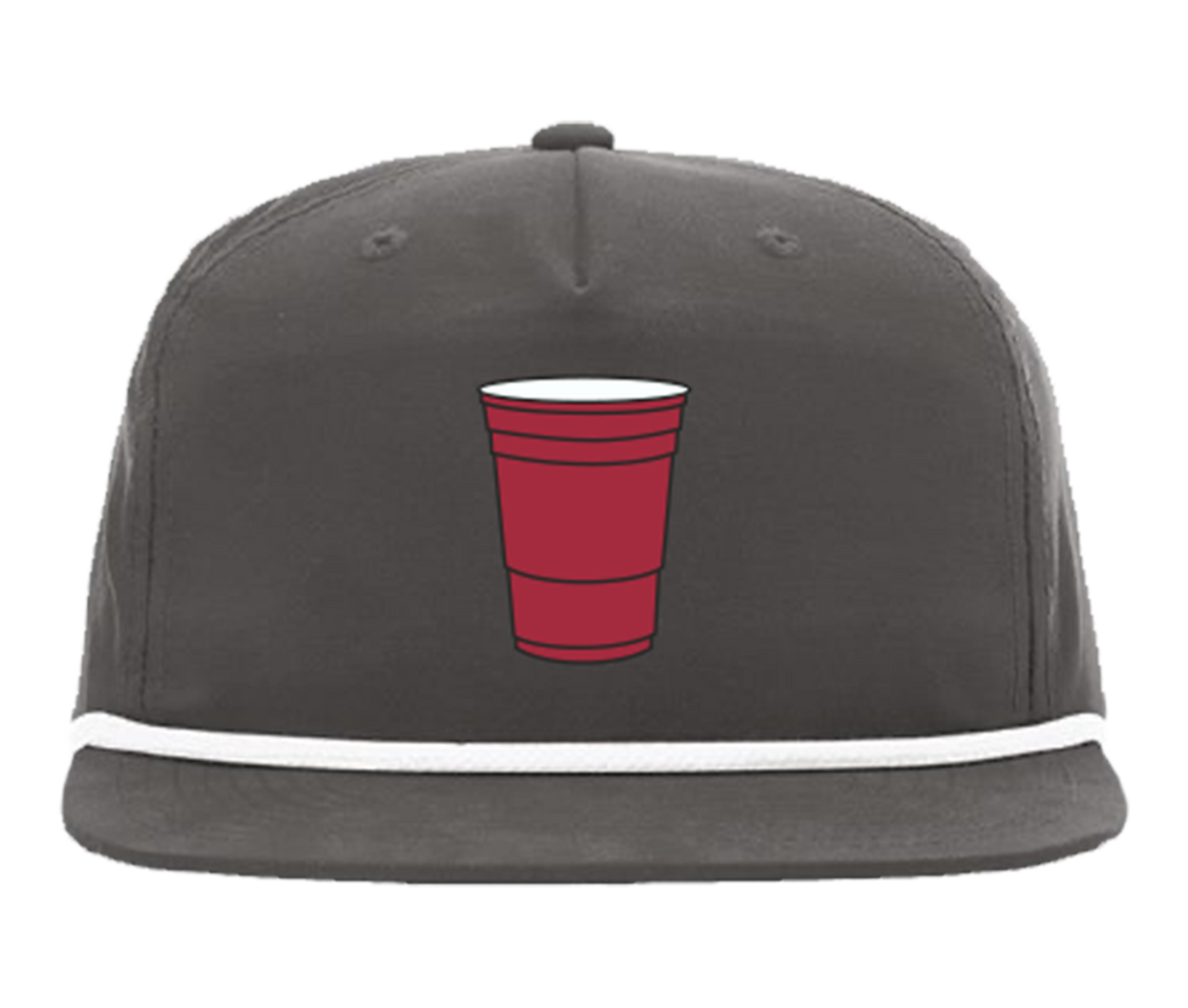Red Cup Rope Hat - Richardson 256 - Adjustable OSFM