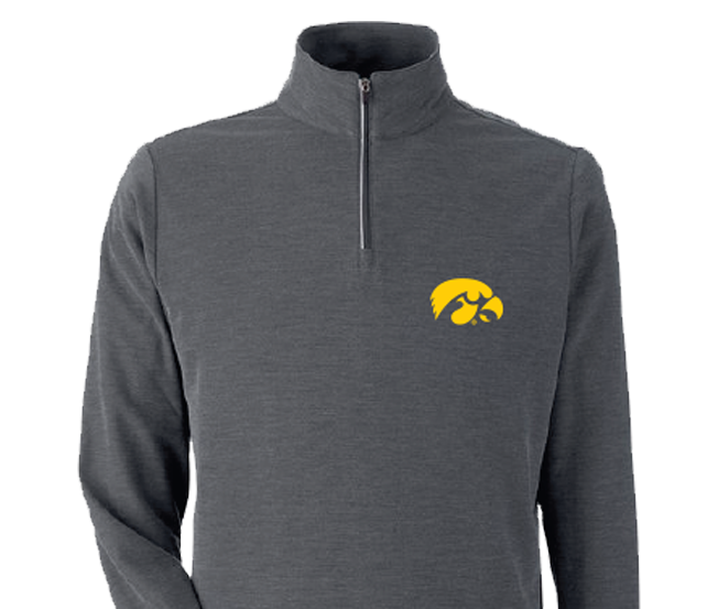Iowa Hawkeyes 1/4 Zip Pullover