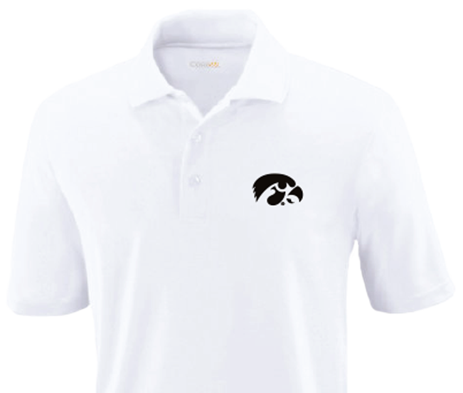 Iowa Hawkeyes Mens Polo