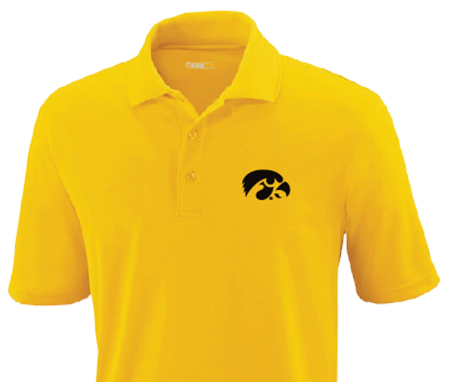 Iowa Hawkeyes Mens Polo