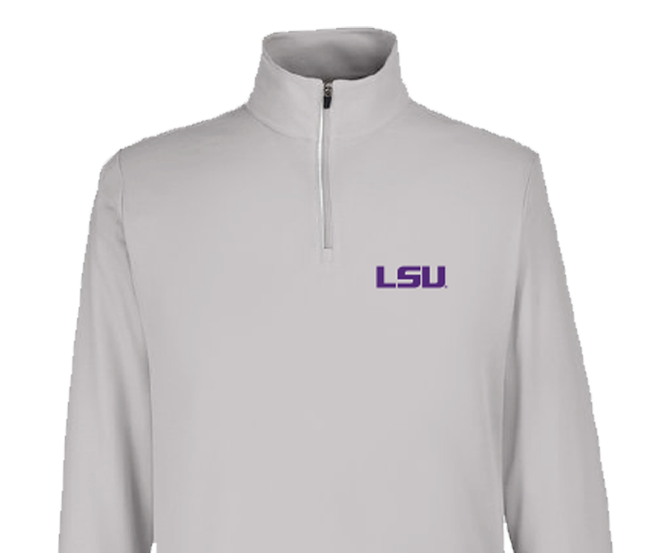 LSU Tigers 1/4 Zip Pullover