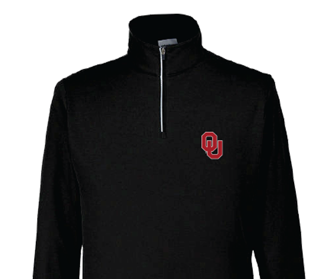 Oklahoma Sooners 1/4 Zip Pullover