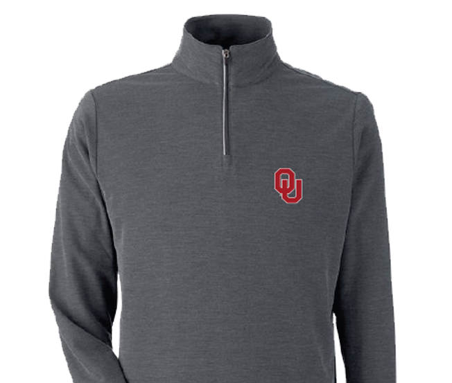 Oklahoma Sooners 1/4 Zip Pullover