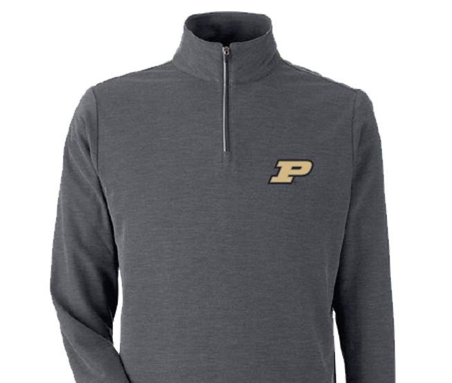 Purdue Boilermakers 1/4 Zip Pullover