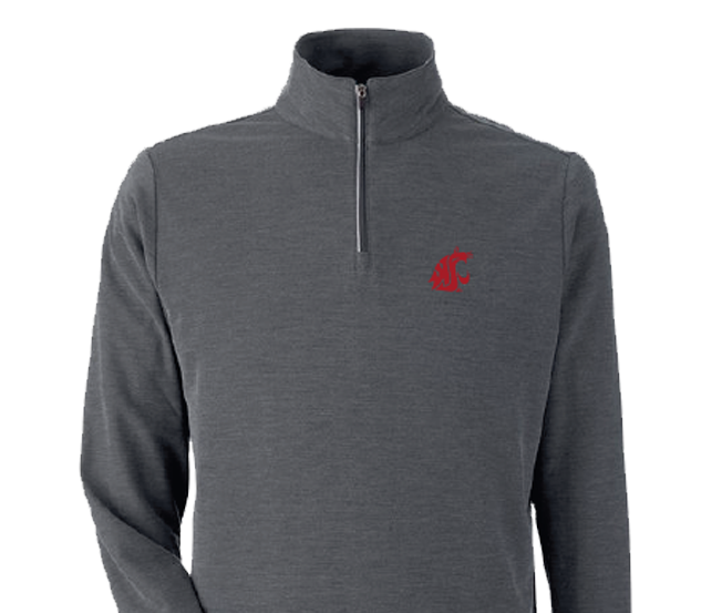 Washington State Cougars Quarter Zip Pullover