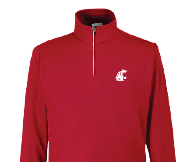 Washington State Cougars Quarter Zip Pullover