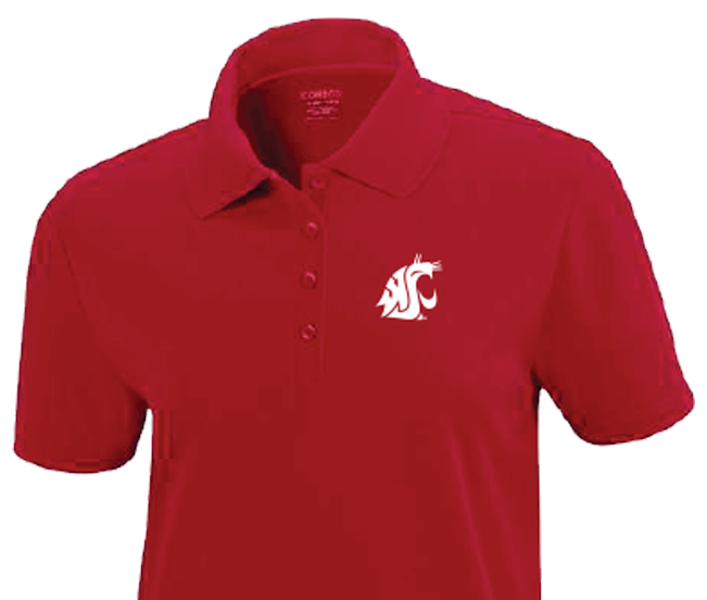 Washington State Cougars Womens Polo