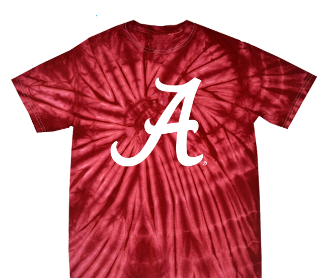Alabama Crimson Tide - Tye Dye Tee