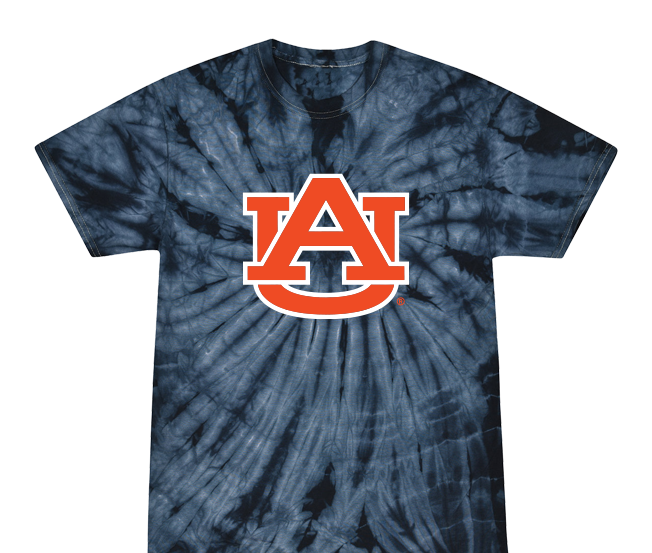 Auburn Tigers - Tye Dye - Navy
