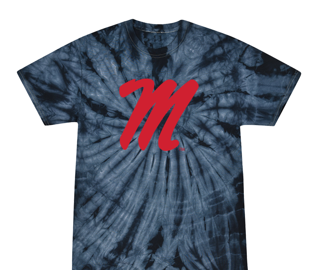 Ole Miss Rebels - Tye Dye - Navy