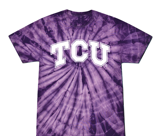 TCU Horned Frogs - Tye Dye