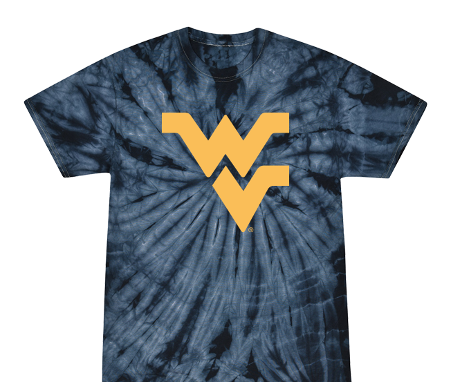 West Virginia Mountaineers - WVU Cavaliers - Tye Dye - Navy