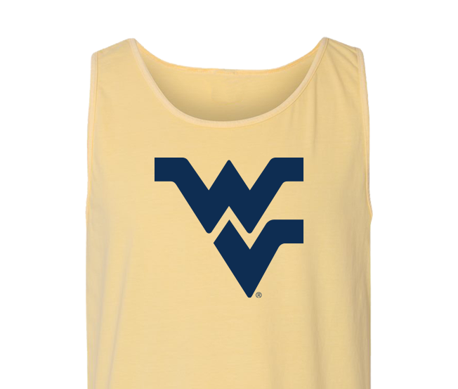 West Virginia Mountaineers - WVU Cavaliers - Tank Top - Gold