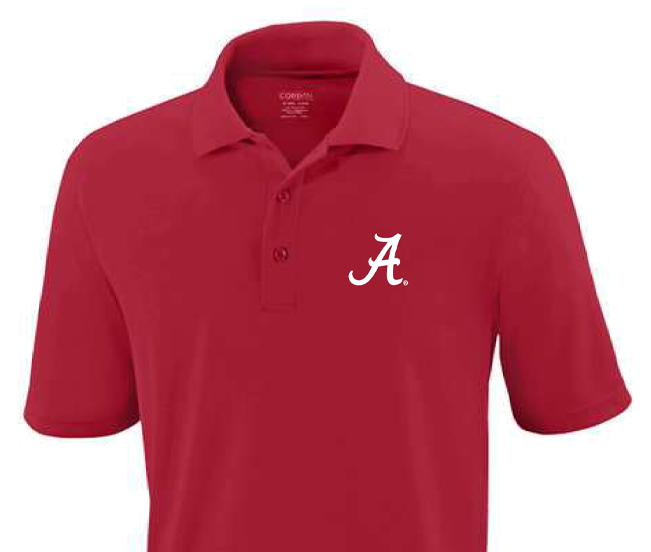 Alabama Crimson Tide Mens Polo