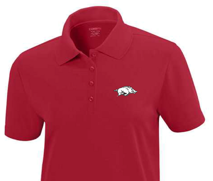 Arkansas Razorbacks Womens Polo