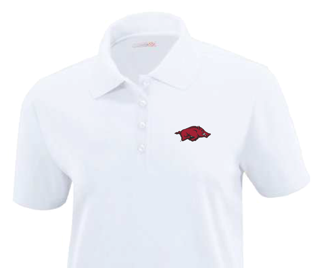 Arkansas Razorbacks Womens Polo