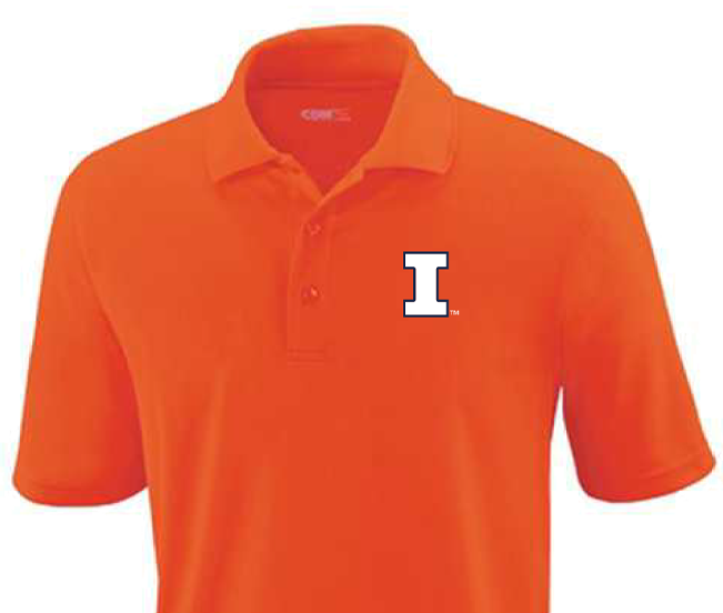 Illinois Fighting Illini Mens Polos