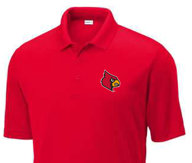 Louisville Cardinals Mens Polo