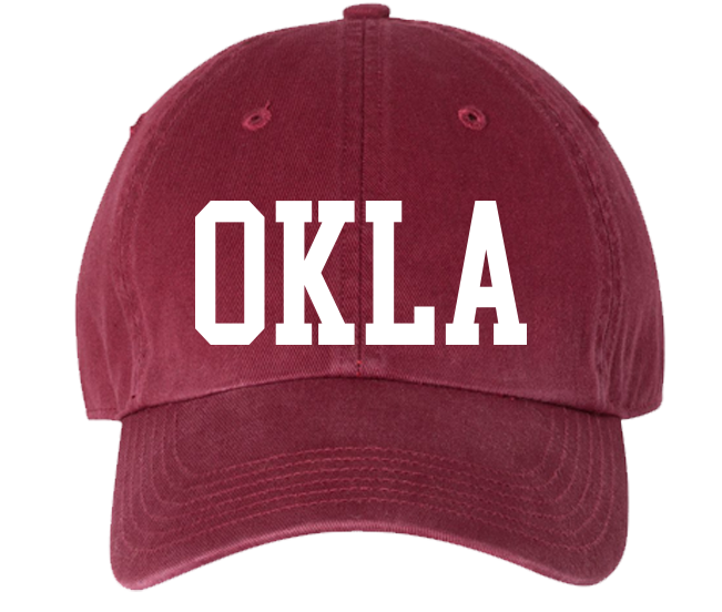 OKLA(homa) Dad/Mom Hat - Richardson 320 - Adjustable