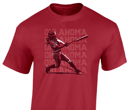 Oklahoma Sooners  -  Softball tee 2024