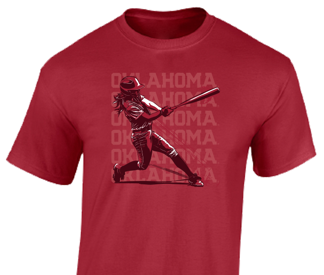 Oklahoma Sooners  -  Softball tee 2024