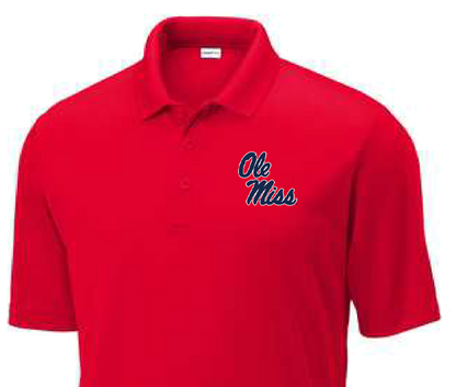 Ole Miss Rebels Mens Polo