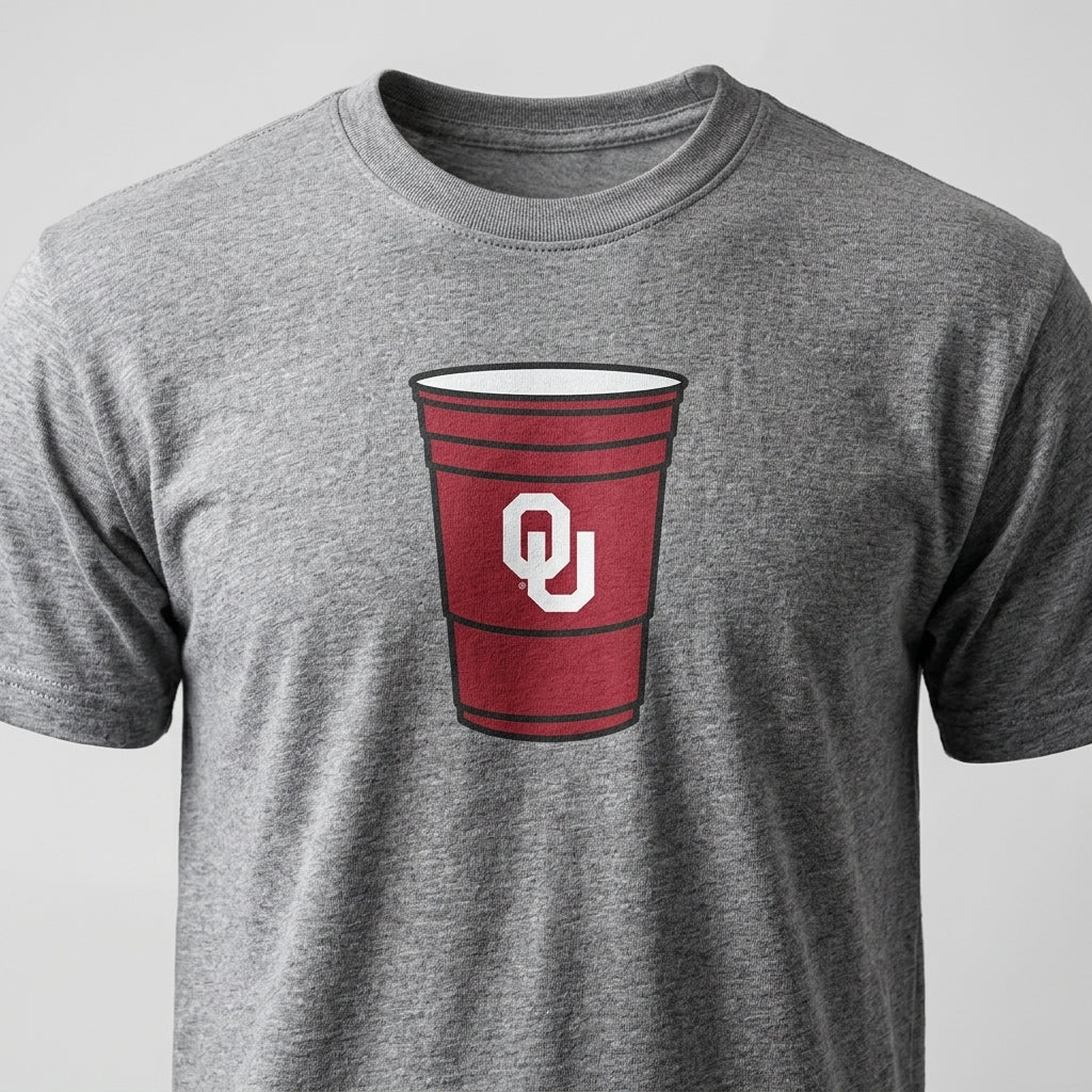 OU Sooners Red Cup Tee