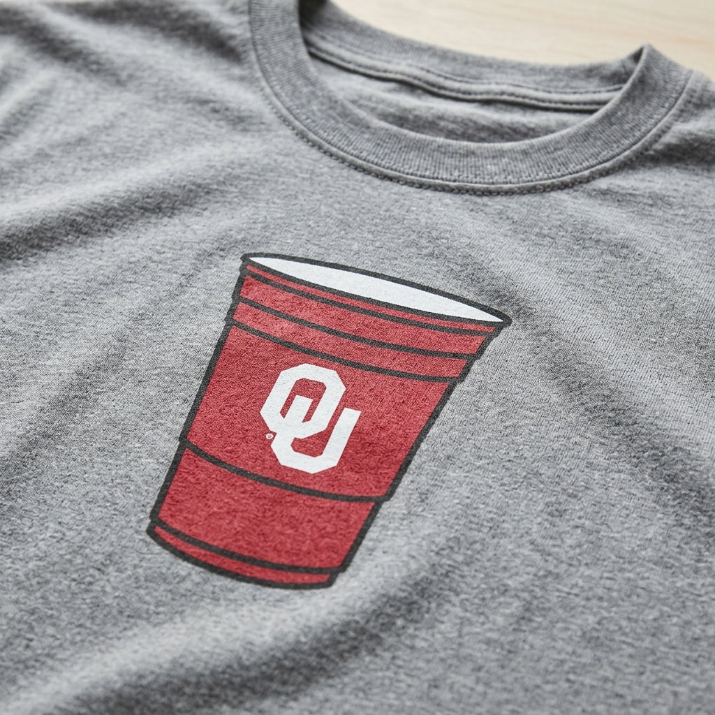 OU Sooners Red Cup Tee