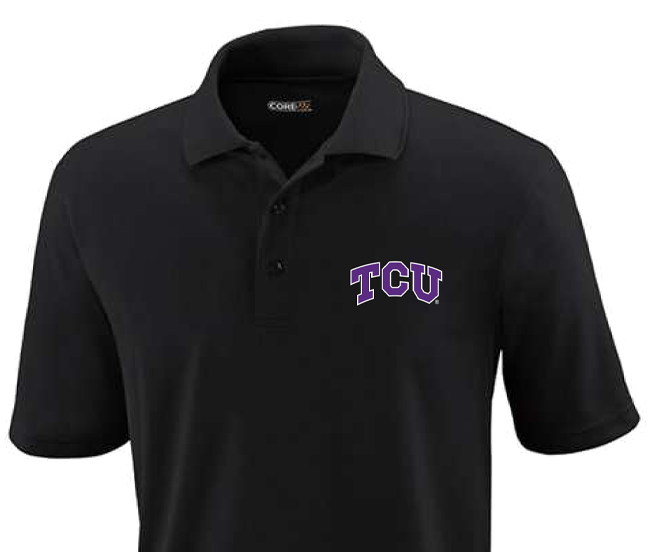 TCU Horned Frogs Mens Polo