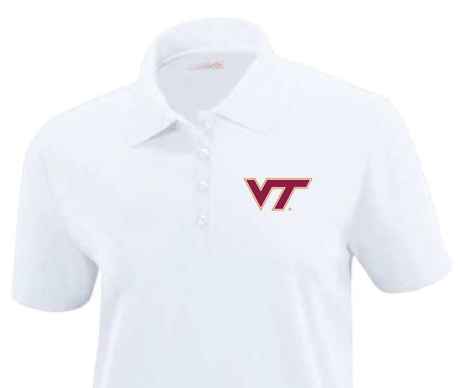 Virginia Tech Hokies Womens Polo