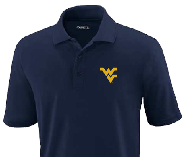 West Virginia Mountaineers Mens Polo