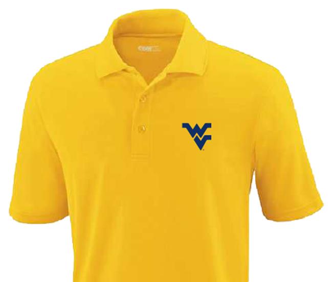 West Virginia Mountaineers Mens Polo