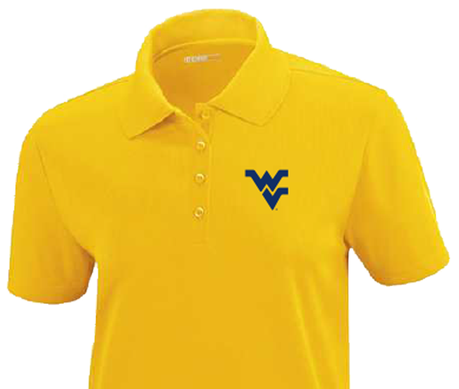 West Virginia Mountaineers Womens Polo