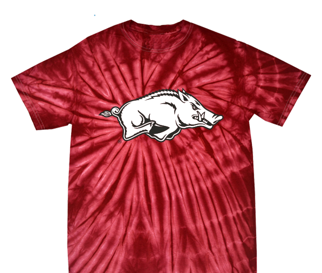 Arkansas Razorbacks - Tye Dye