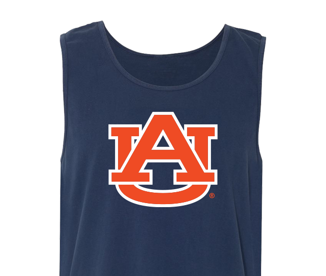 Auburn Tigers- Tank Top - Navy