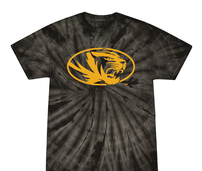 Missouri Tigers - Tye Dye - Black