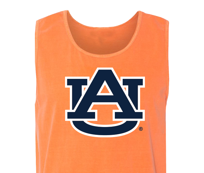 Auburn Tigers- Tank Top - Orange