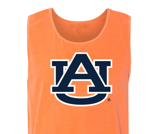 Auburn Tigers- Tank Top - Orange