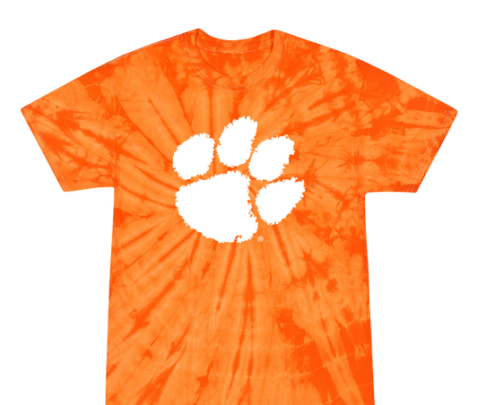 Clemson Tigers - Tye Dye - Orange