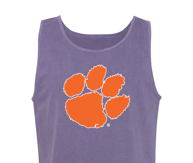 Clemson Tigers - Tank Top - Purple