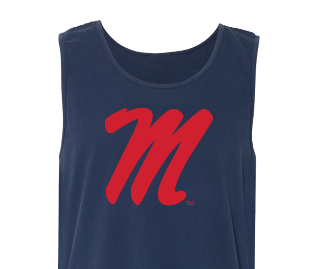 Ole Miss Rebels - Tank Top - Navy