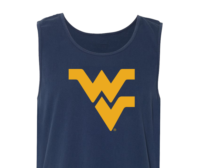 West Virginia Mountaineers - WVU Cavaliers - Tank Top - Navy