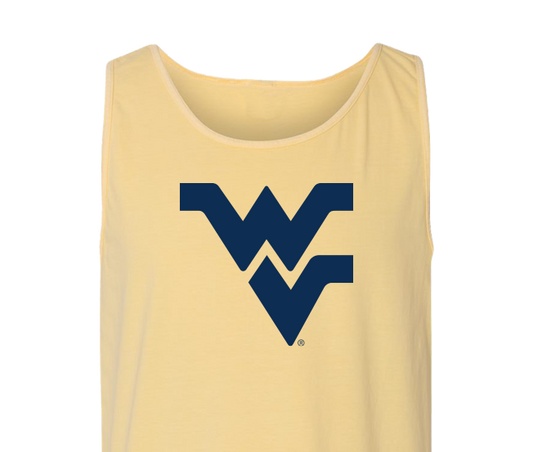 West Virginia Mountaineers - WVU Cavaliers - Tank Top - Gold
